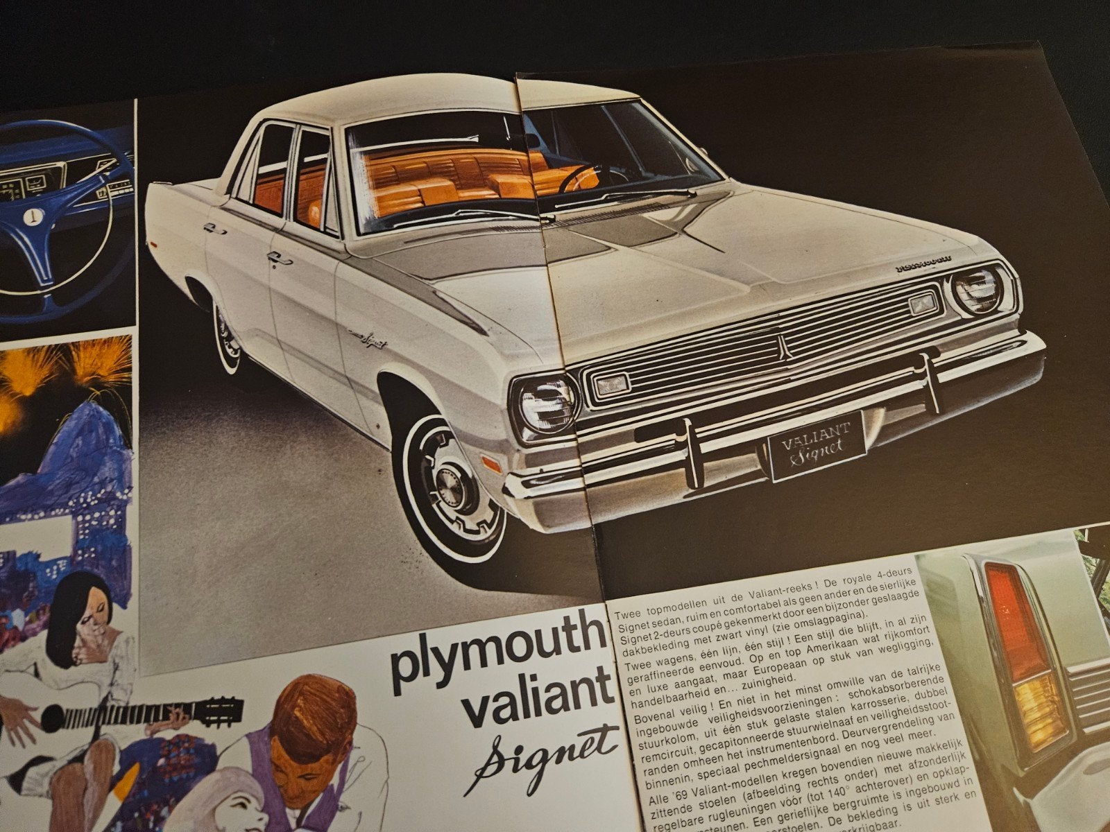 Brochure Plymouth Valiant & Barracuda 1969, Ophalen of Verzenden, Zo goed als nieuw, Overige merken