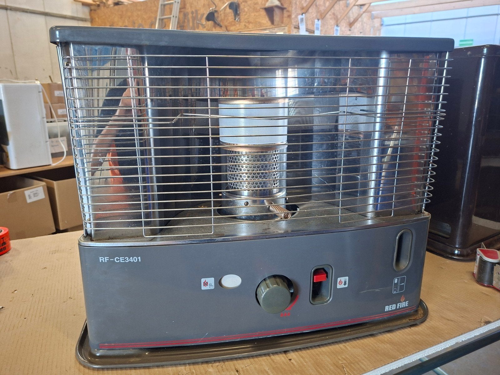 Red Fire Petroleumkachel RF-CE3401 - 3400 Watt, Ophalen, Gebruikt, Overige brandstoffen, Petroleumkachel
