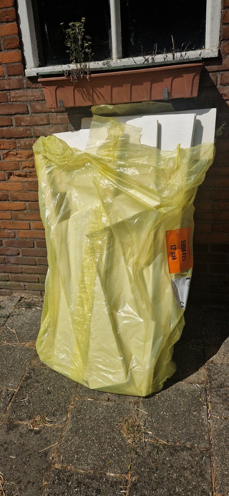 Styrisol XPS isolatieplaten 125x60x2 cm restanten, Doe-het-zelf en Verbouw, Isolatie en Afdichting, Ophalen, Overige materialen