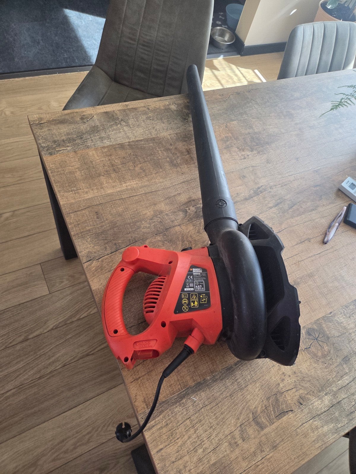 Black en decker bladblazer, Ophalen of Verzenden, Gebruikt, Elektrisch