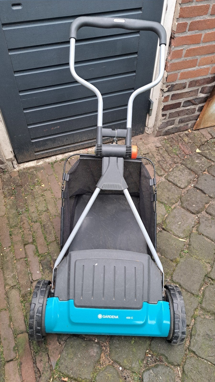 GARDENA GRASMAAIER., Tuin en Terras, Grasmaaiers, Ophalen, Gebruikt, Handgrasmaaier, Opvangzak