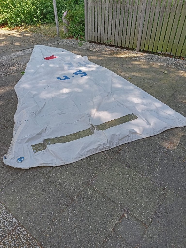 North Sails, Zeil OK jol, Ophalen, Gebruikt, 3 tot 6 meter, Minder dan 15 m²