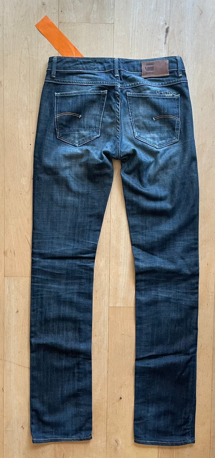 G star straight wmn jeans spijkerbroek W25 L34, Ophalen of Verzenden, Blauw, W27 (confectie 34) of kleiner