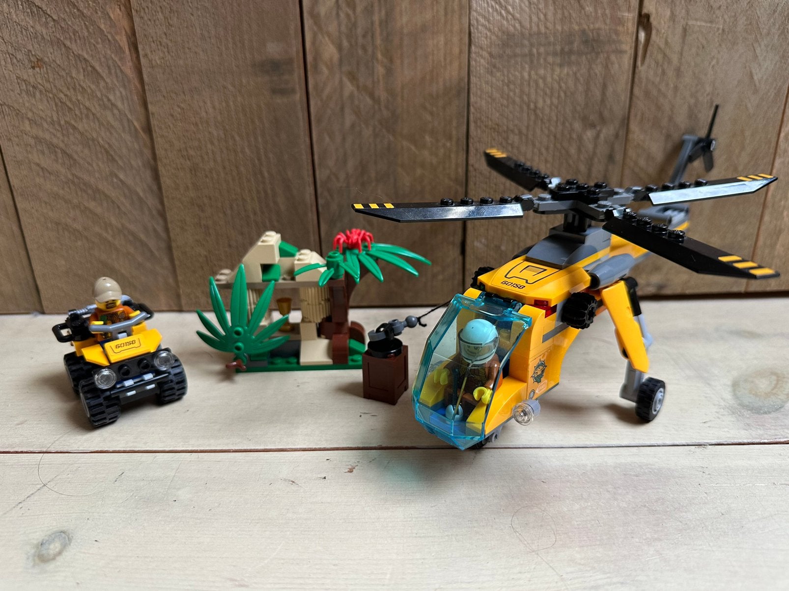 Lego city jungle vrachthelikopter 60158, Ophalen, City, Compleet, Lego