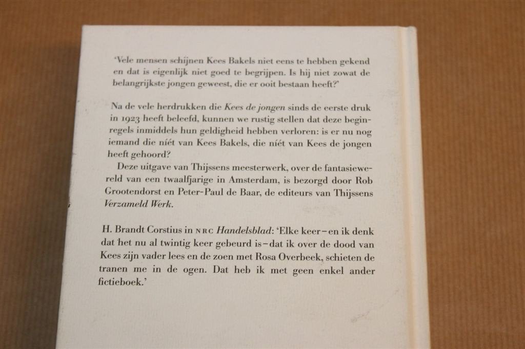 Kees de Jongen — Theo Thijssen, Salamander Klassiek, Boeken, Literatuur, Ophalen of Verzenden, Gelezen