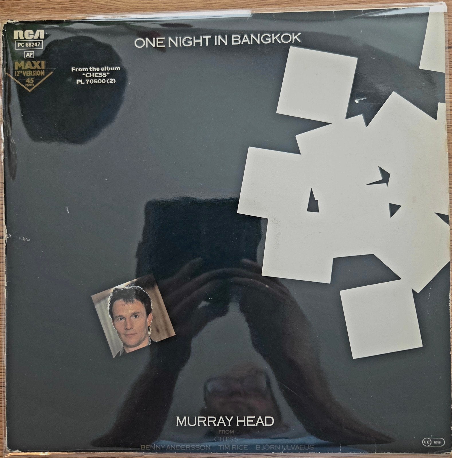Murray Head - One Night In Bangkok, 12" Maxi Single, Ophalen of Verzenden, 12 inch
