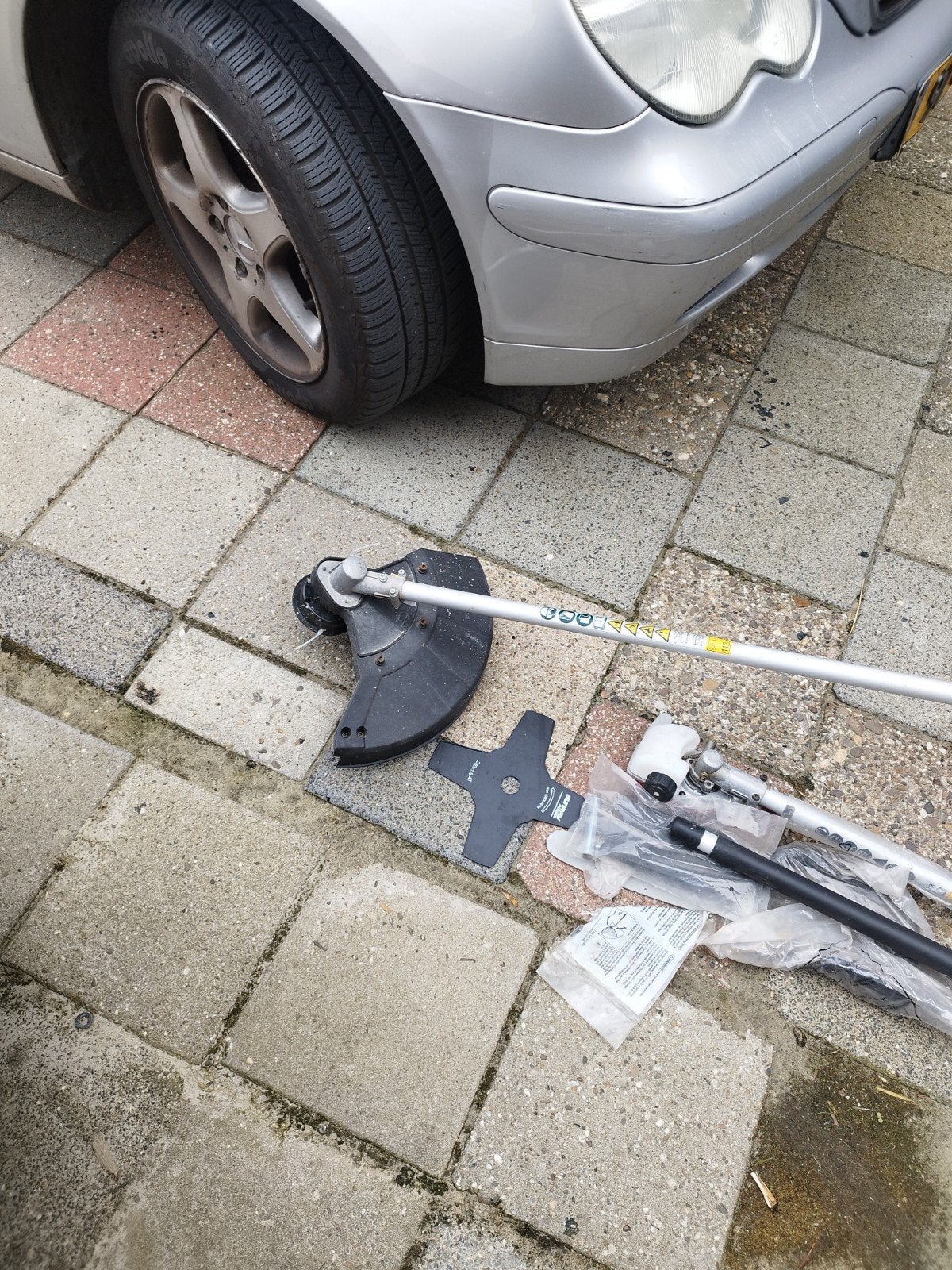 Bosmaaier kettingzaag op steel - IKRA Mogatec, Benzine, Nieuw, Ophalen of Verzenden, IKRA Mogatec