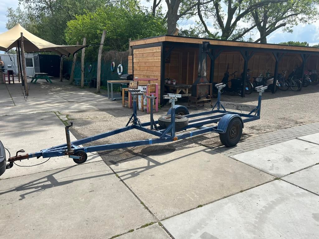BM’er boottrailer inclusief slot, Ophalen, Zo goed als nieuw, Overige typen, Motorboot