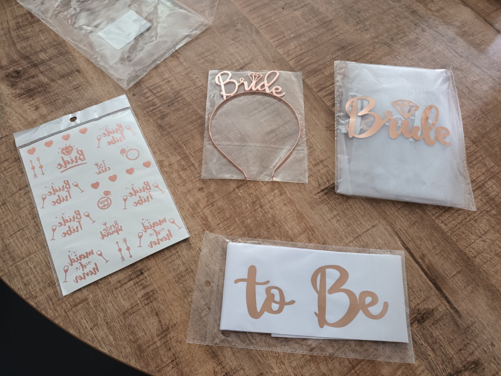 Bride To Be- Vrijgezellenfeest-Nieuw, Ophalen of Verzenden, Nieuw, Geboorte of Huwelijk