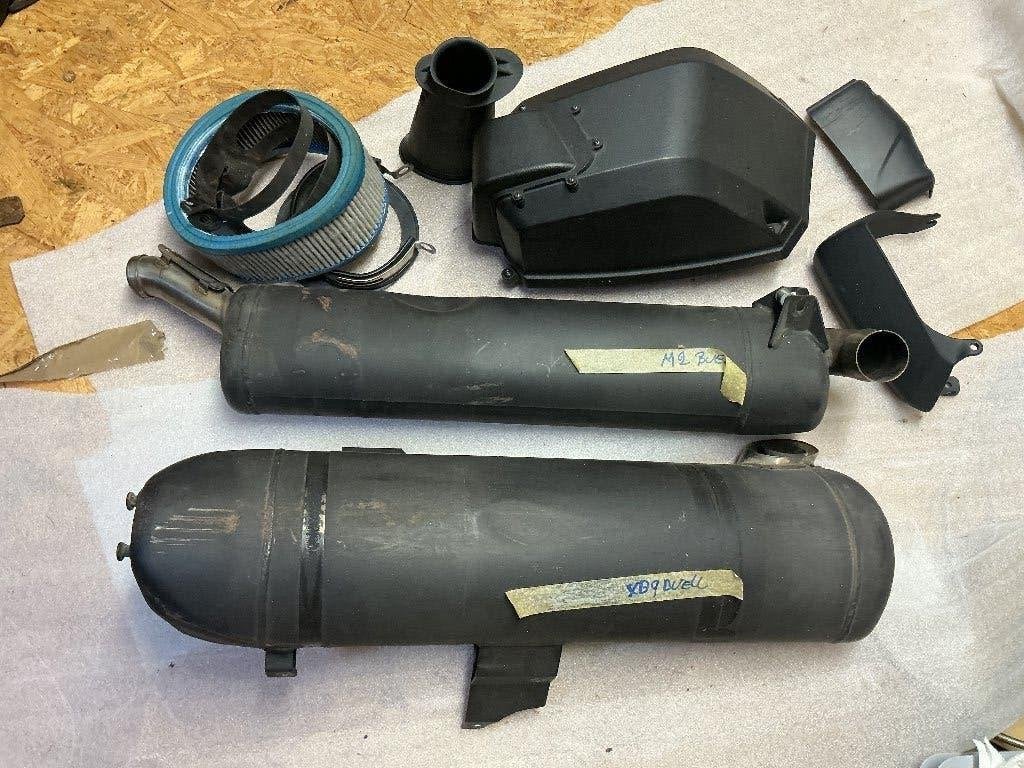 Buell XB12X Ulysses en XB9 Buell uitlaat, Ophalen