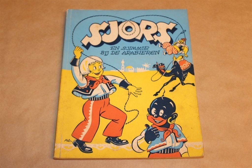 Sjors en Sjimmie bij de Arabieren - 1952 !!, Boeken, Eén stripboek, Ophalen of Verzenden, Zo goed als nieuw