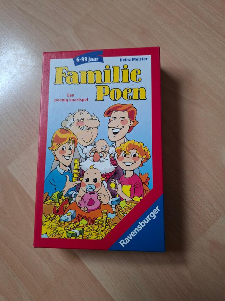 Familie Poen, Hobby en Vrije tijd, Gezelschapsspellen | Kaartspellen, Ophalen of Verzenden
