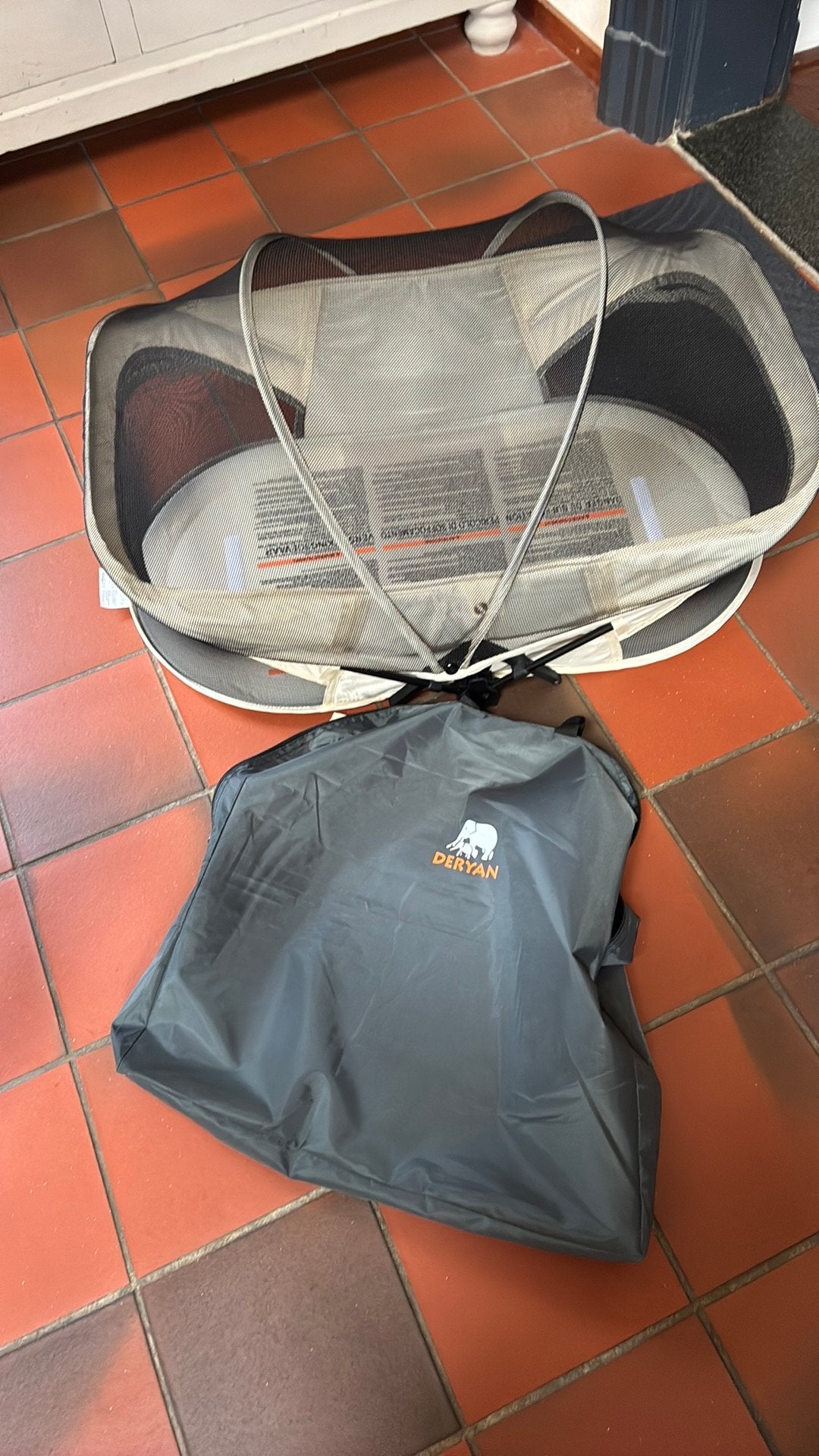 Deryan, baby vakantie bedje., Ophalen, Reisbedje