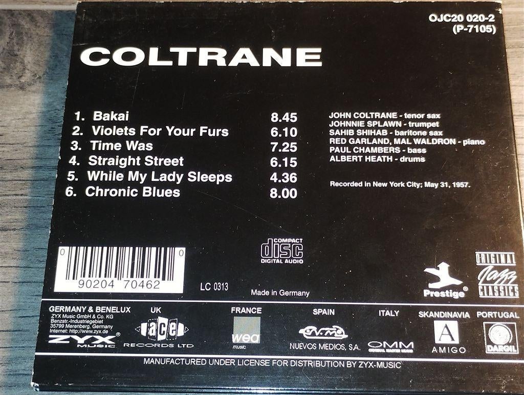 John Coltrane ‎– Coltrane [Digipack], Ophalen of Verzenden, 1980 tot heden, Zo goed als nieuw, Jazz
