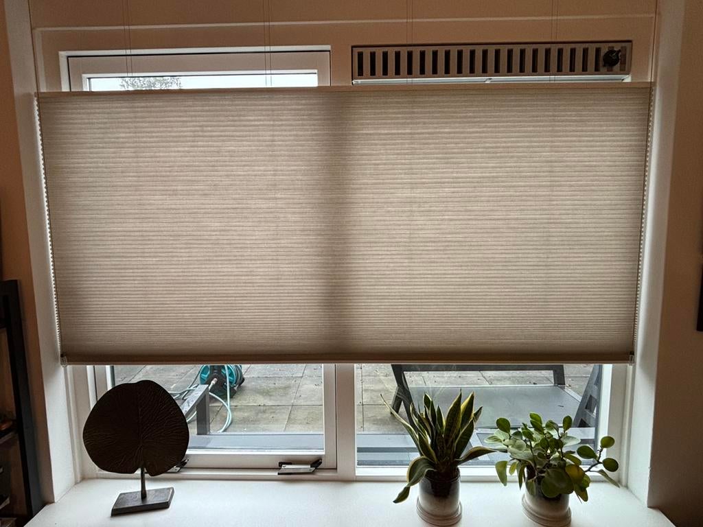 2x duettes luxaflex, Huis en Inrichting, Stoffering | Gordijnen en Lamellen, Ophalen of Verzenden, Zo goed als nieuw