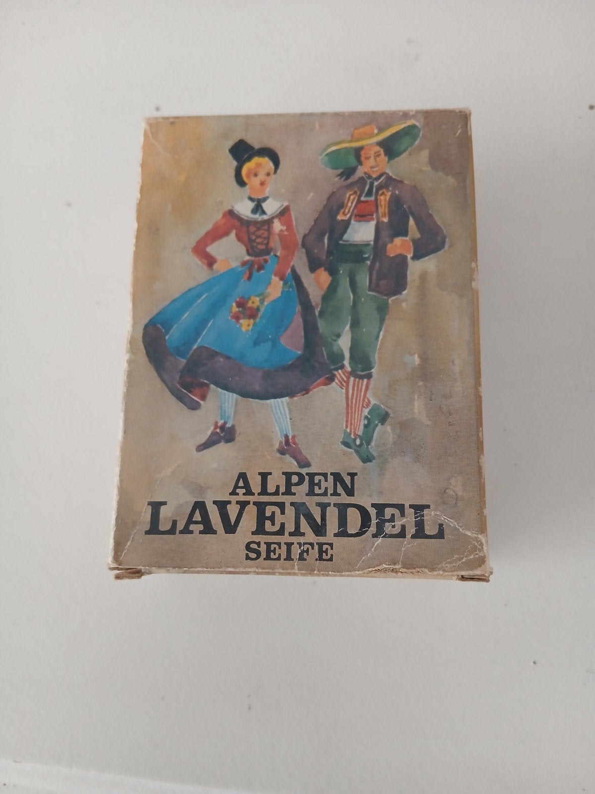 Vintage Alpen Lavendel Zeep H. Kielhauser Graz Oostenrijk, Verzamelen, Ophalen of Verzenden, Nieuw