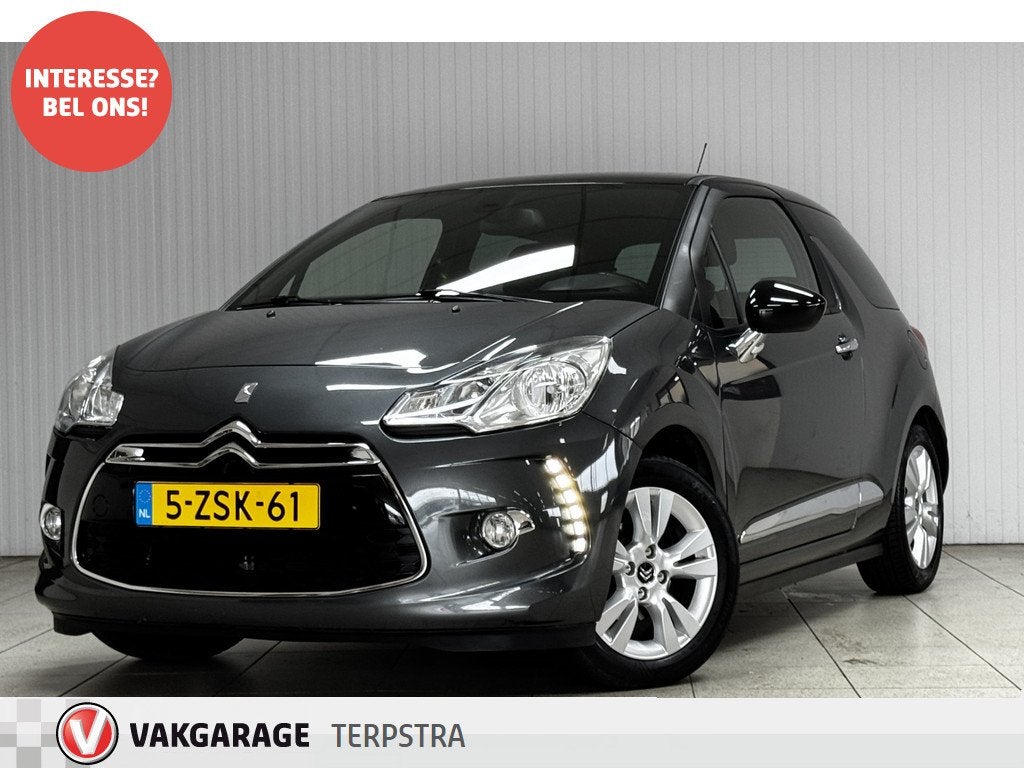 Citroën DS3 1.2 PureTech Business/ D-Riem Verv 70.000KM!/ 1, Auto's, Citroën, Voorwielaandrijving, Stof, Gebruikt, 1199 cc