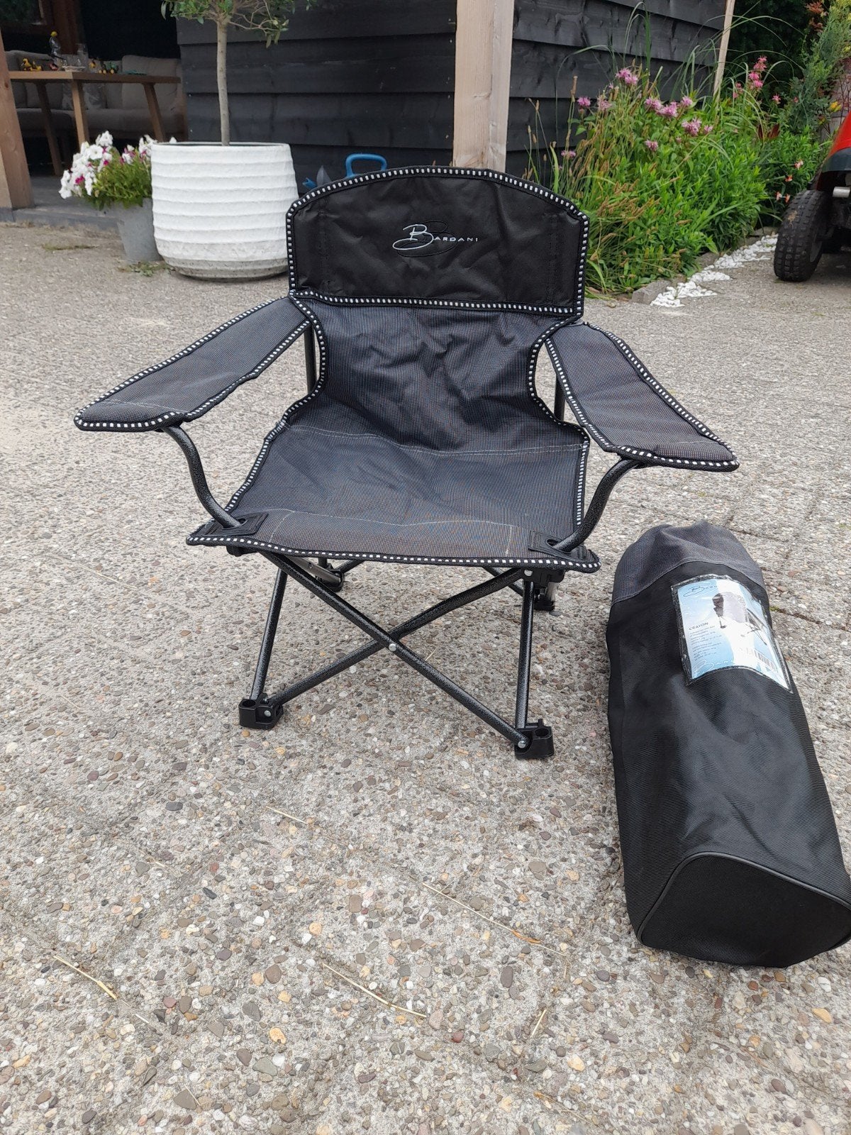 2 Bardani Crayon kinder campingstoeltjes, Ophalen, Zo goed als nieuw, Campingstoel