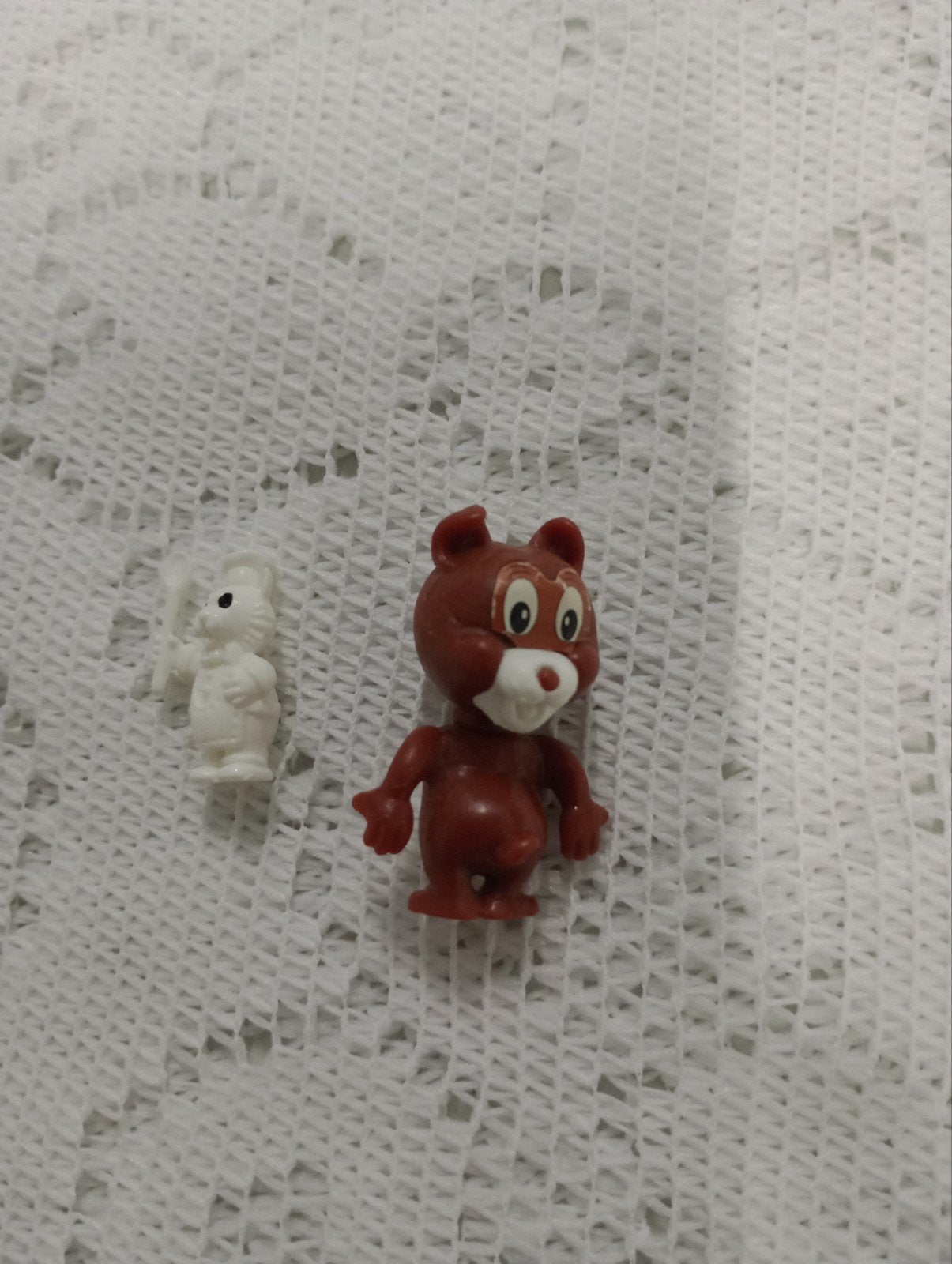 Vintage Kinder Surprise figuren - Beer en Konijn, Verzamelen, Ophalen of Verzenden, Gebruikt