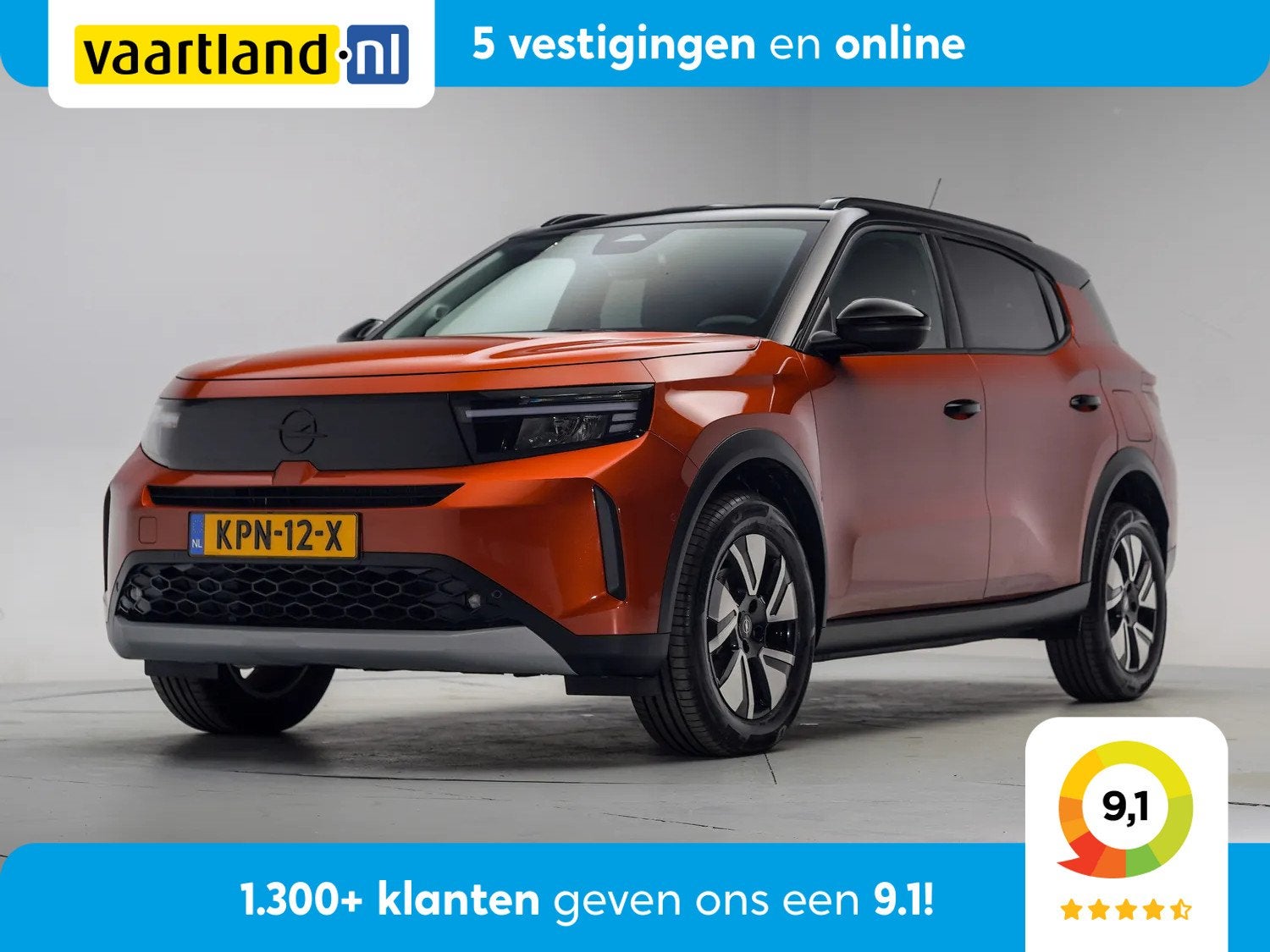 Opel Frontera Electric GS 44 kWh [ LED Navi Stoel-en stuurve, 0 cilinders, Gebruikt, Overige kleuren, Automatische klimaatregeling