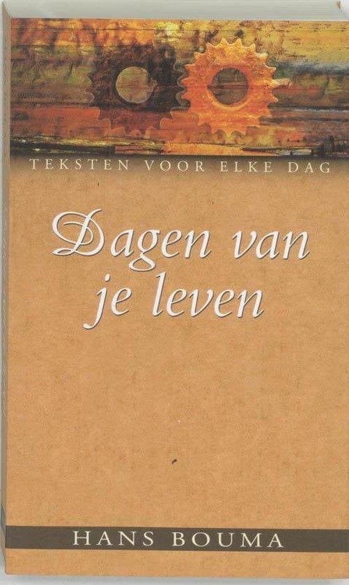 Hans Bouma Dagen van je leven, Ophalen of Verzenden, Nieuw
