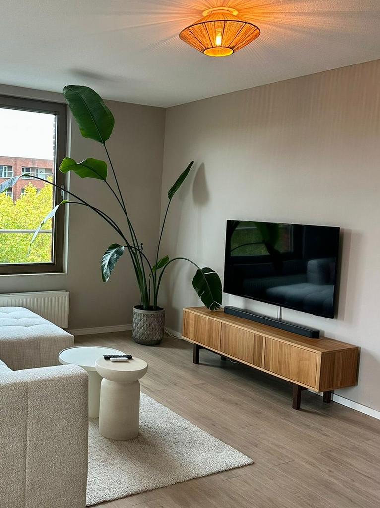 Ikea Stockholm tv-meubel walnootfineer, Ophalen, Zo goed als nieuw, 25 tot 50 cm, Minder dan 100 cm