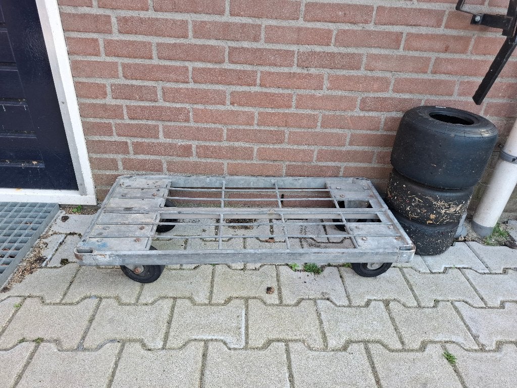 Transportkar, Doe-het-zelf en Verbouw, Transportwagens, 100 liter of meer, Ophalen, Gebruikt, Transportkar