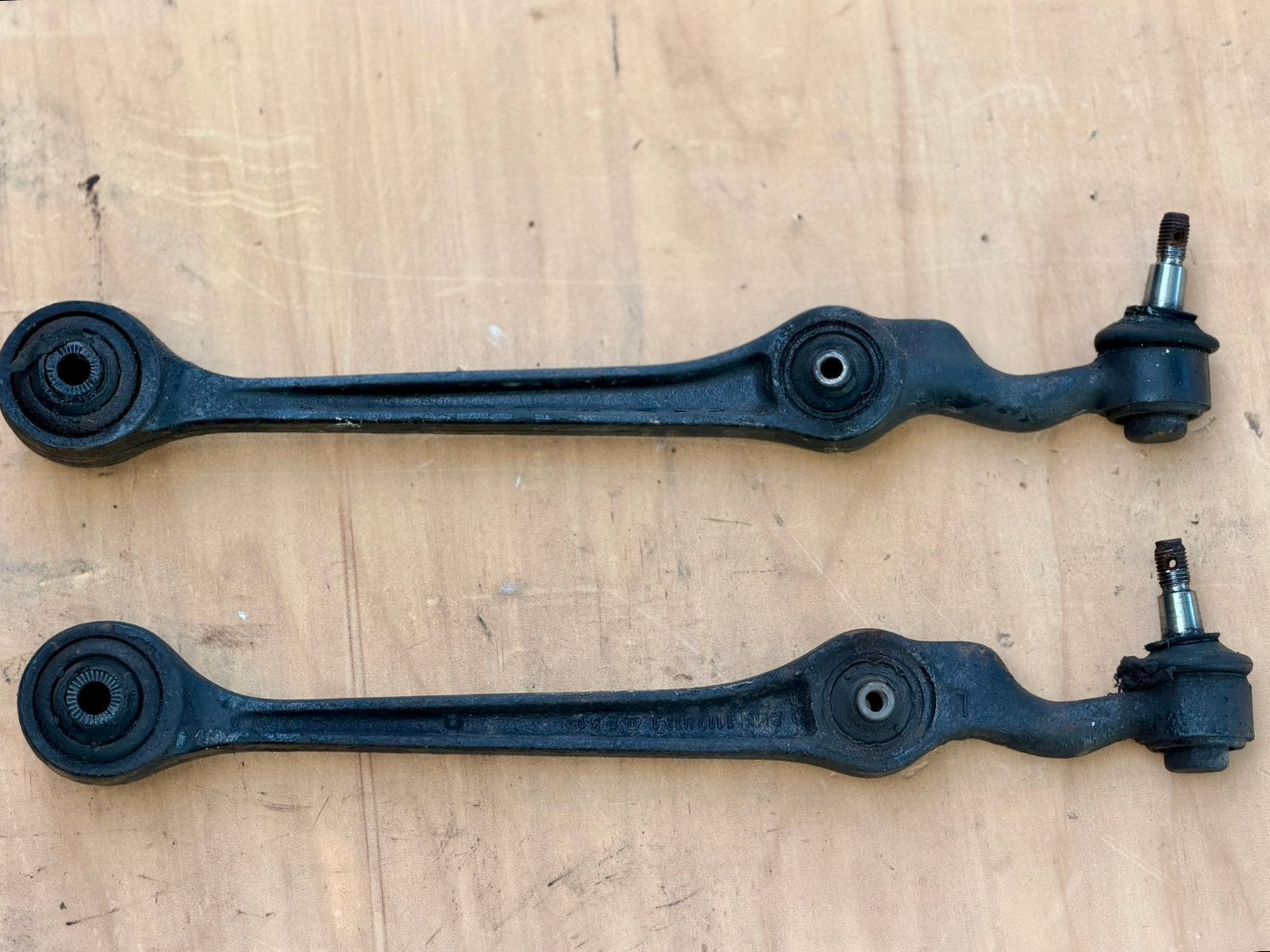 Draagarm set BMW E23 | 31121129362 31121129363 | dwarsligger, Ophalen of Verzenden, Gebruikt, BMW