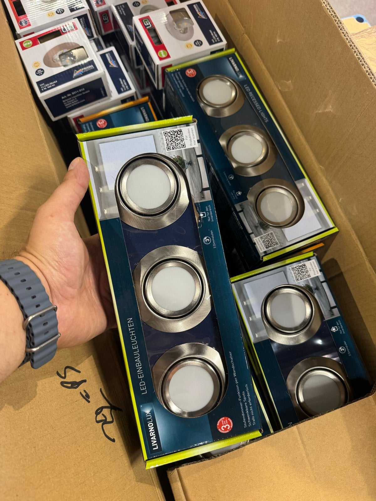 LIVARNO LUX LED Inbouwspots - Set van 3, Overige merken, Nieuw, Ophalen of Verzenden, LED