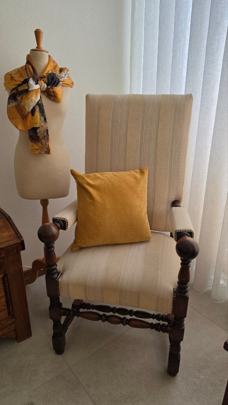 PRACHTIGE FAUTEUIL, Antiek en Kunst, Ophalen