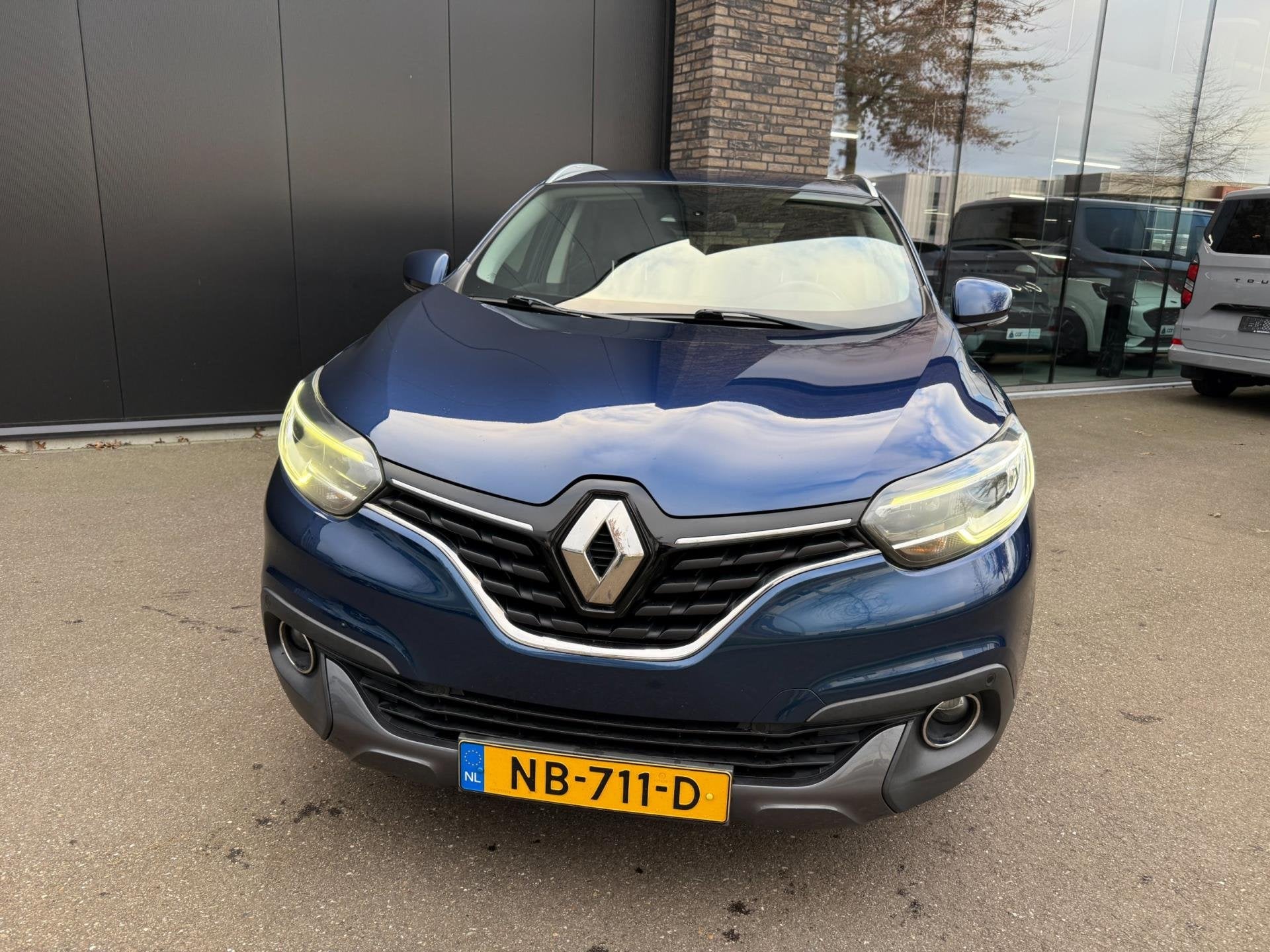 Renault Kadjar 1.2 TCe 131pk AUT Intens Navi, Trekhaak, Half, Auto's, Kadjar, Gebruikt, 4 cilinders, Blauw
