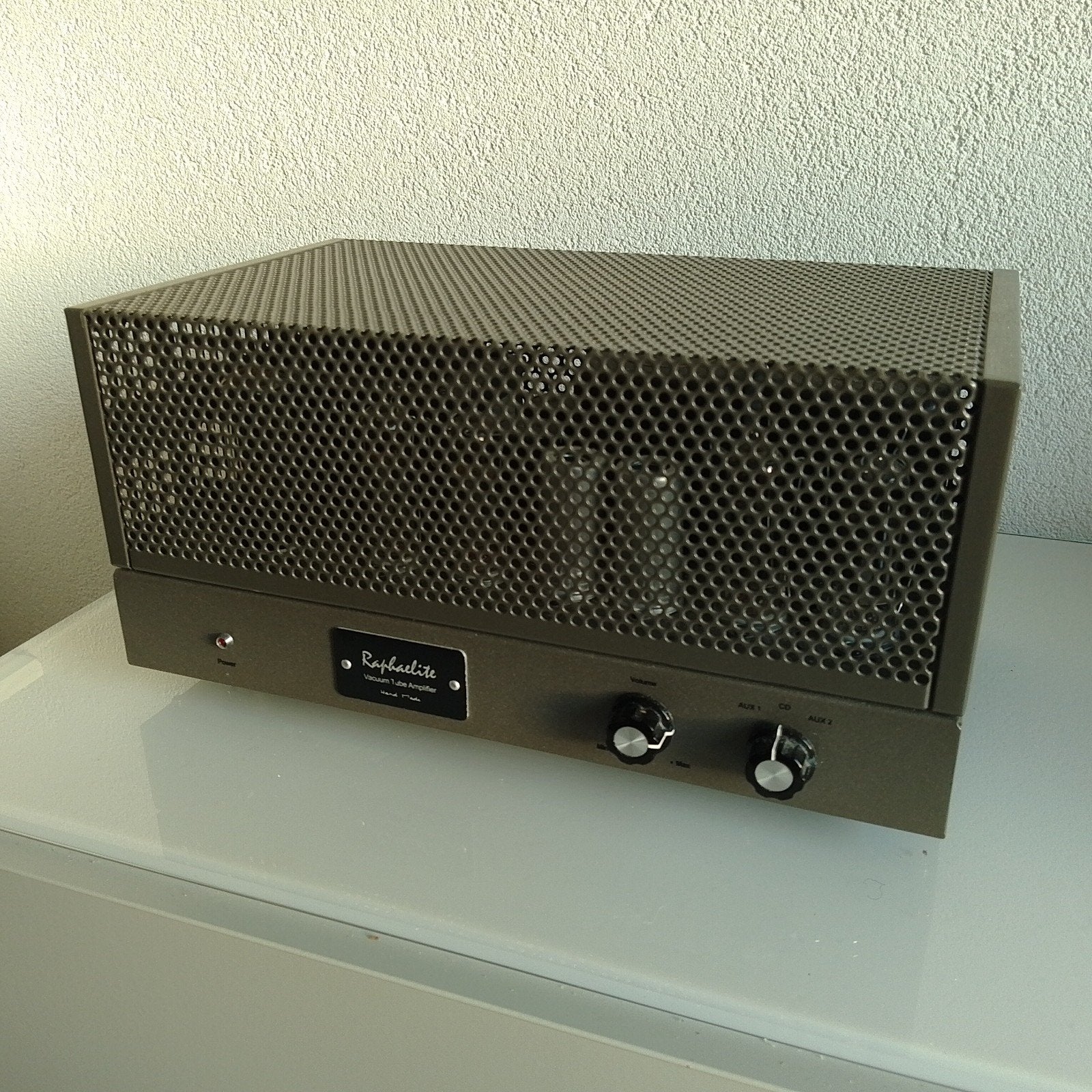 Raphaëlite balansversterker - EL84 buizen., Overige merken, Gebruikt, Ophalen of Verzenden, Minder dan 60 watt
