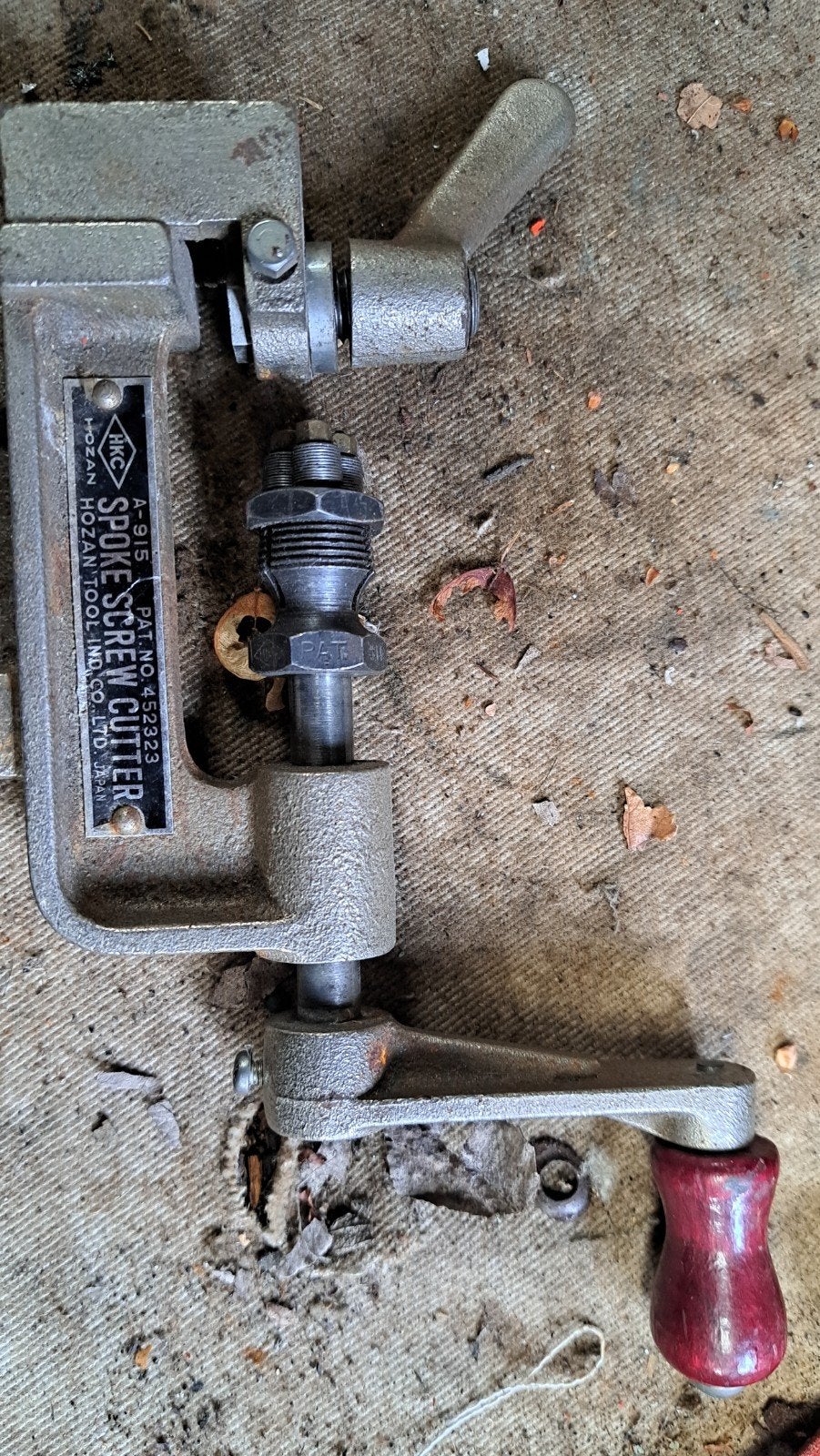 oude spaken wals met kop nr 14, Ophalen, Hozan
