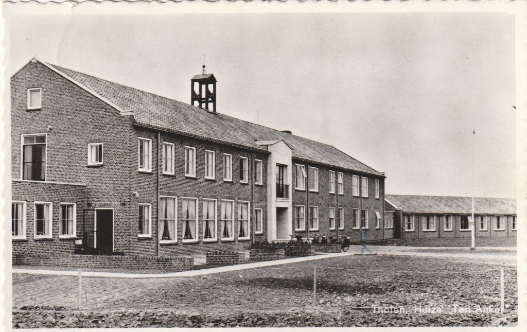 THOLEN Huize Ten Anker 1962, Verzamelen, Ansichtkaarten | Nederland, Gelopen, Zeeland, 1960 tot 1980, Verzenden