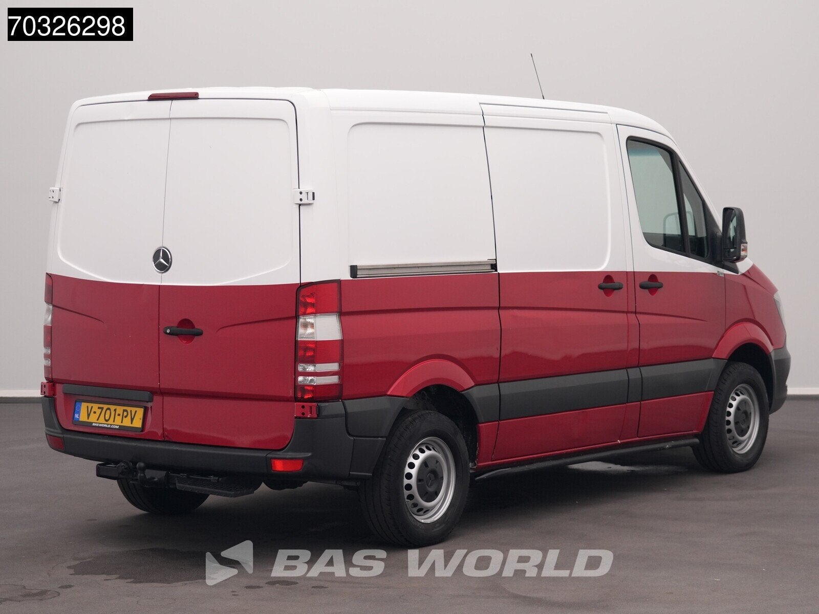 Mercedes Sprinter 214 CDI L1H1 Trekhaak Navi Airco Cruise Eu, Auto's, Stof, Gebruikt, Euro 6, 2000 kg