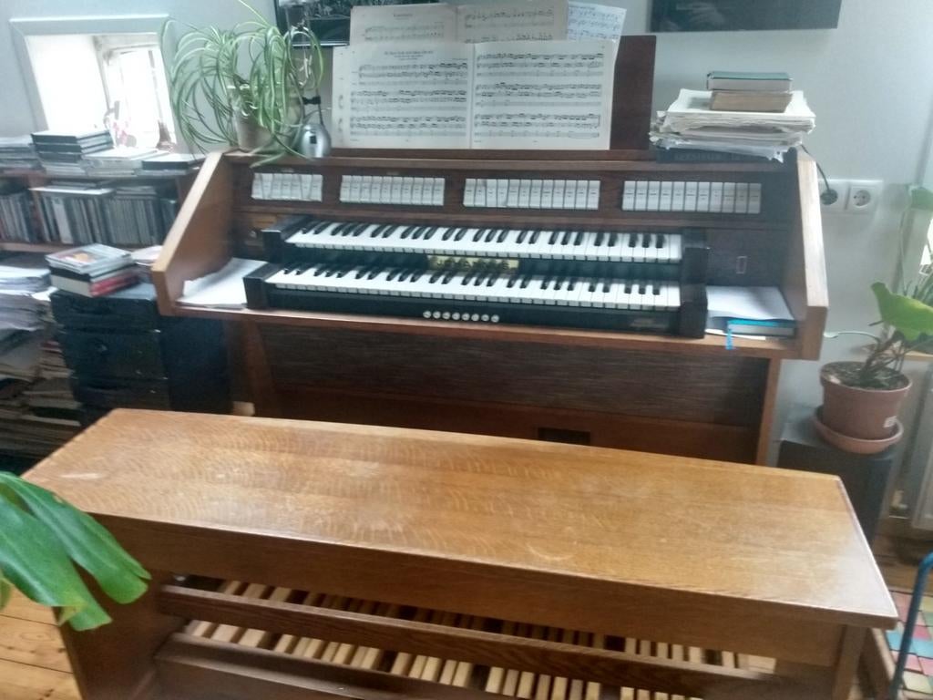 Elektronisch orgel Johannus opus 220, Muziek en Instrumenten, Ophalen, Gebruikt, 2 klavieren, Orgel