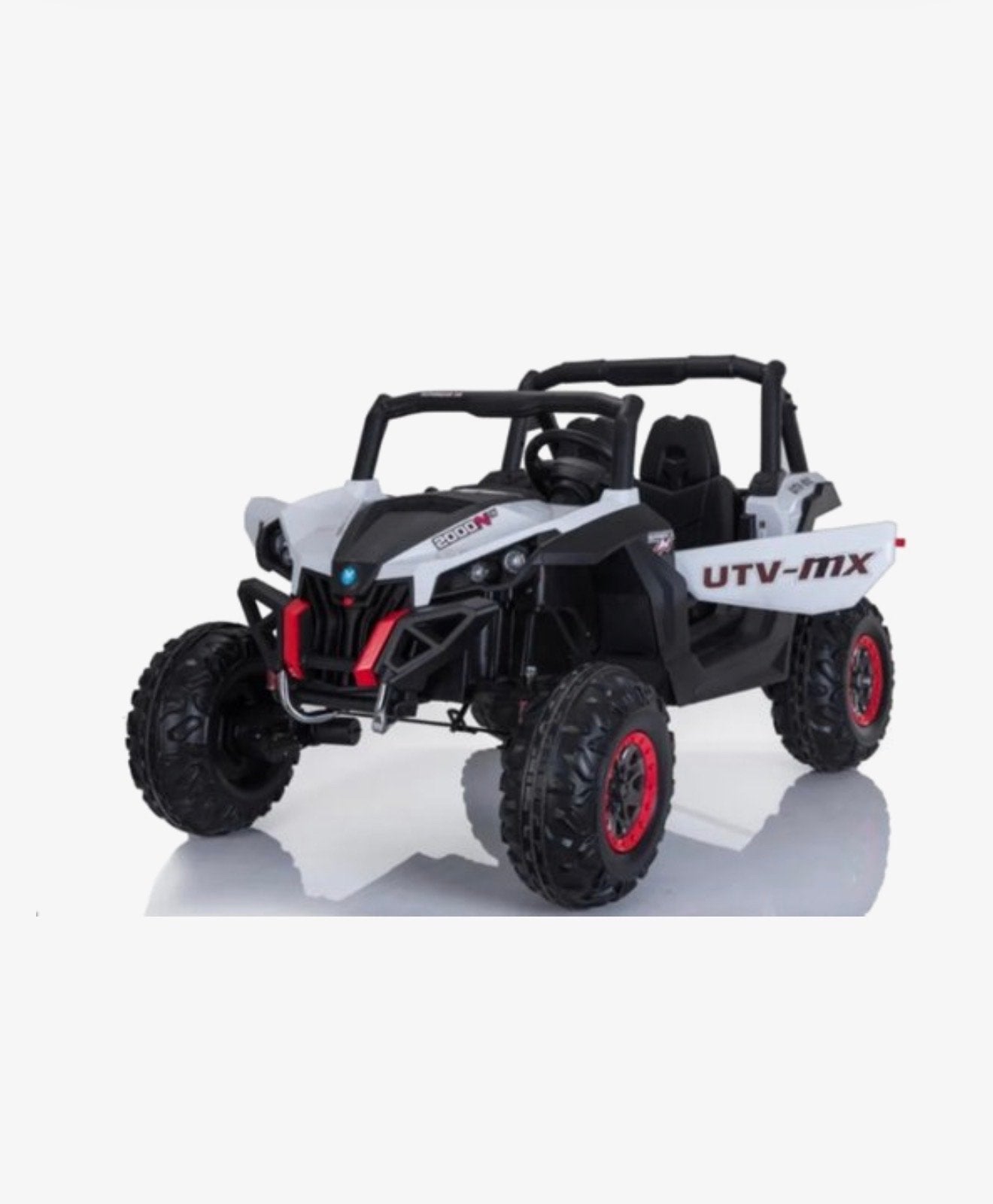 Elektrische 2-persoons kinderauto 4x4 UTV-MX, Kinderen en Baby's, Zo goed als nieuw