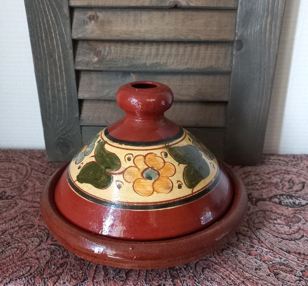 prachtige TAJINE met mooi motief, Overige typen, Nieuw, Ophalen of Verzenden, Steen/keramiek