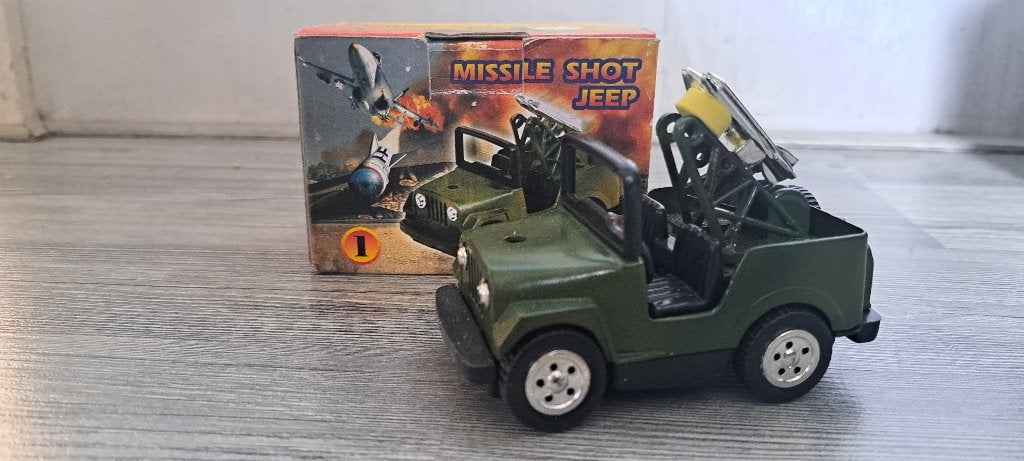 Vintage missile shot jeep aansteker, Ophalen of Verzenden, Nieuw, Aansteker