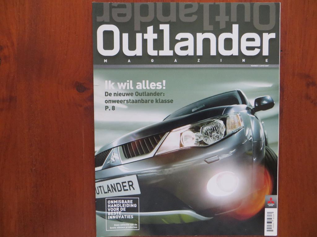 Mitsubishi Outlander Magazine (nr. 1, lente 2007), Ophalen of Verzenden, Nieuw, Mitsubishi