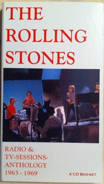 The Rolling Stones 4 CD Box Radio & TV Sessions 1963 - 1969, Cd's en Dvd's, Boxset, Inclusief boekje, Ophalen of Verzenden, Zo goed als nieuw