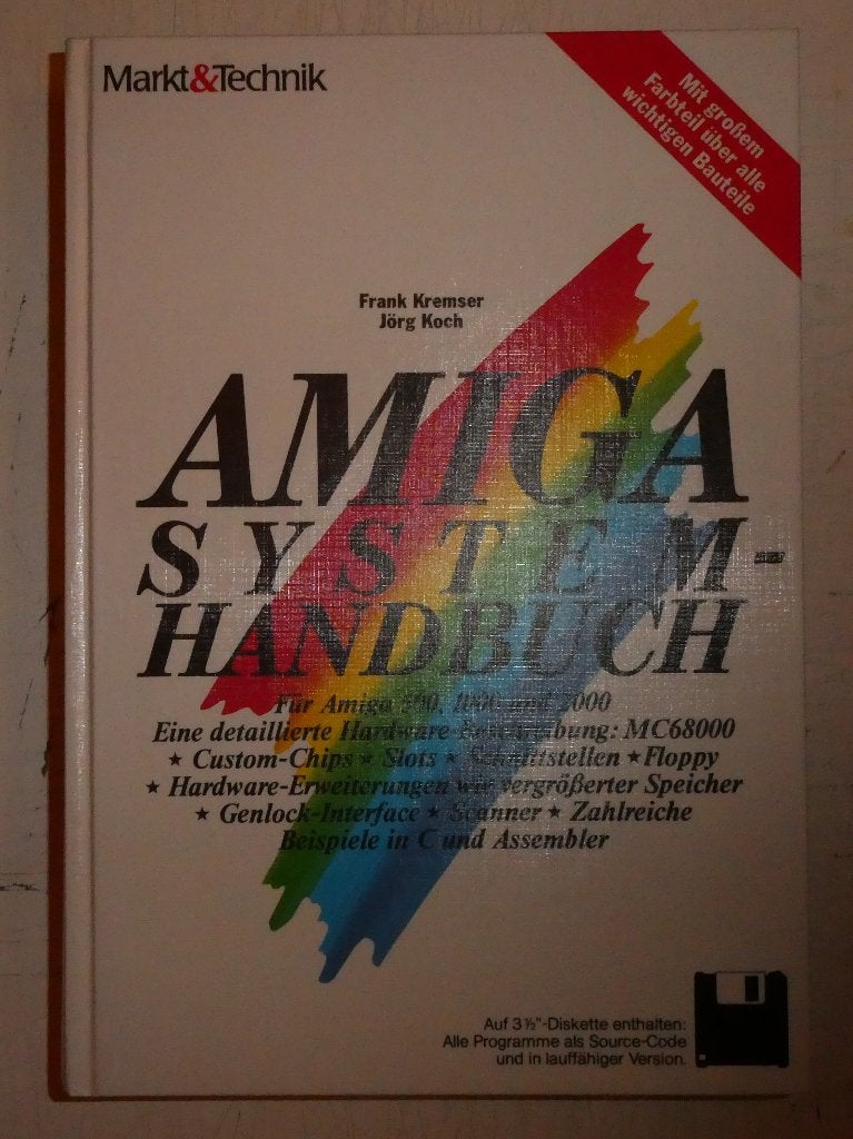 Amiga System Handbuch Markt & Technik, Computers en Software, Vintage Computers, Ophalen of Verzenden, Commodore Amiga