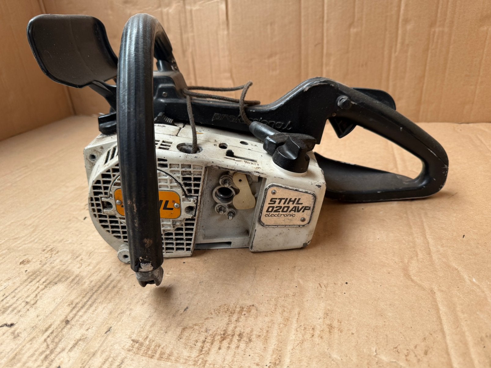 Stihl 020AVP kettingzaag, Tuin en Terras, Hand-tuingereedschap, Ophalen of Verzenden, Gebruikt
