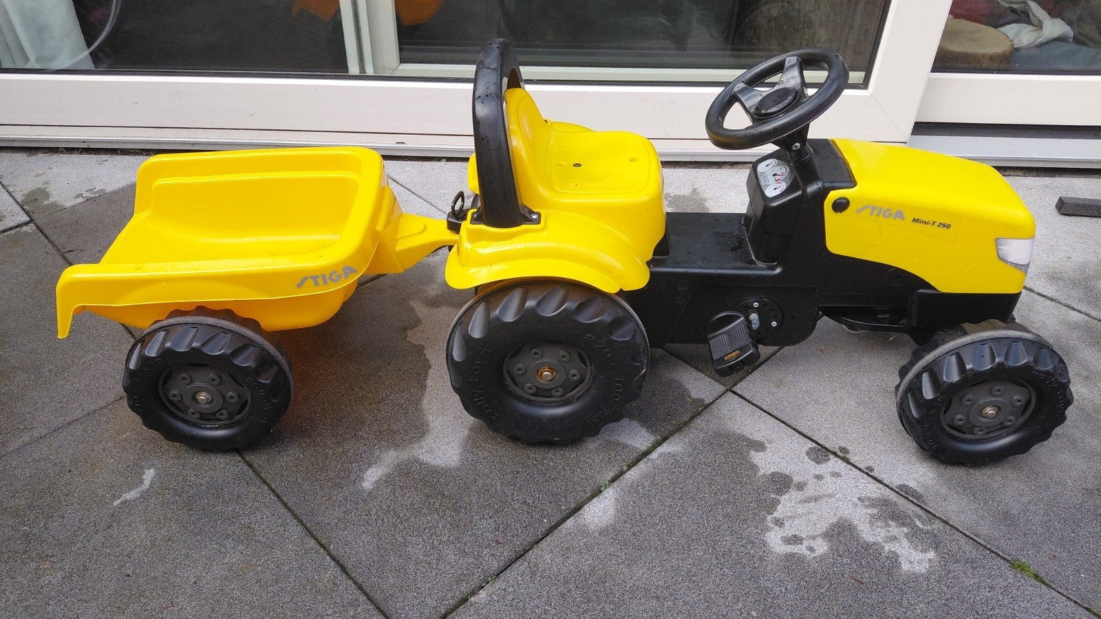 leuke traptrekker met aanhanger, Ophalen, Gebruikt, Trapvoertuig