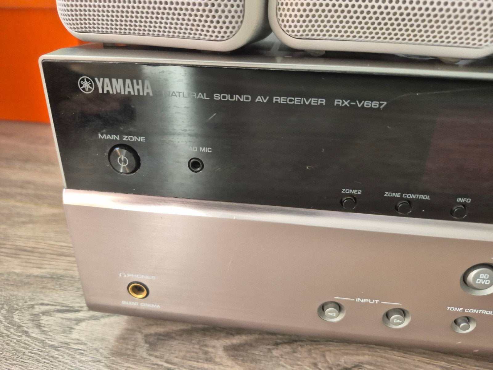 Yamaha RX-V667 Dolby Surround Receiver met speakers, Ophalen, Gebruikt, 5.1-systeem, Overige merken