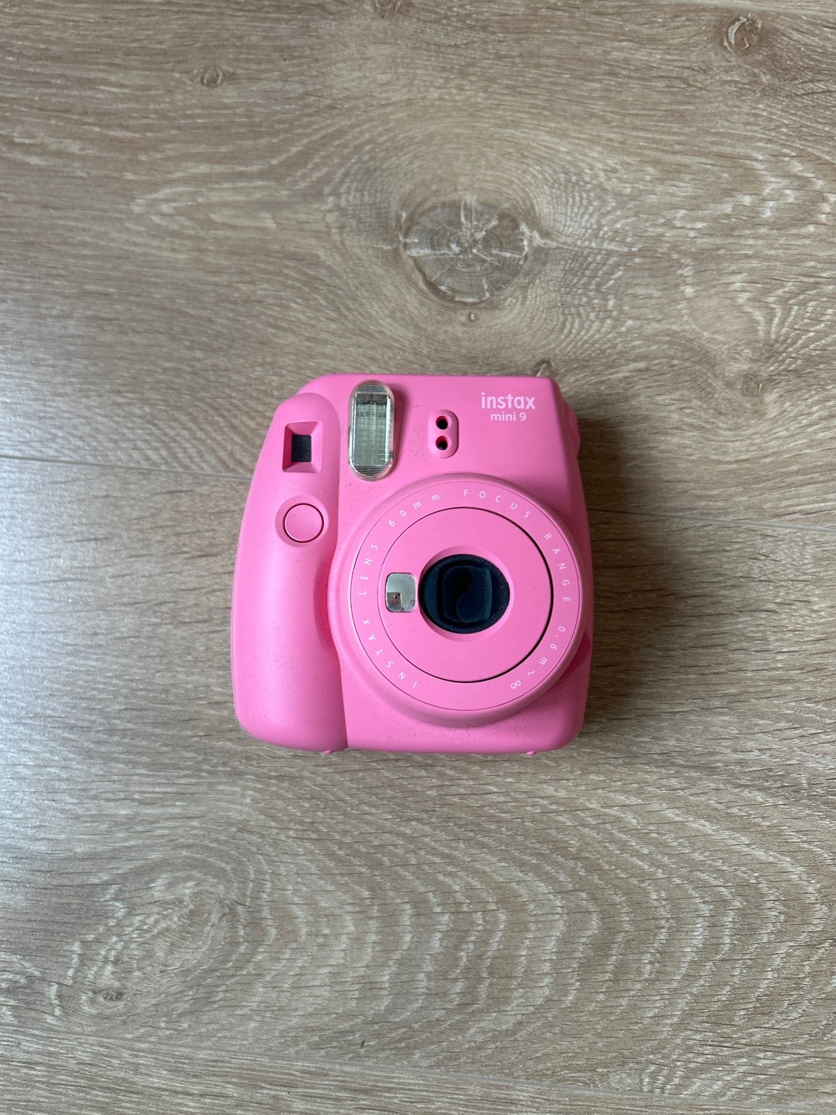 Instax Mini 9 Roze Instant Camera met Tas, Audio, Tv en Foto, Fotocamera's Digitaal, Ingebouwde flitser, Instant camera, Ophalen of Verzenden