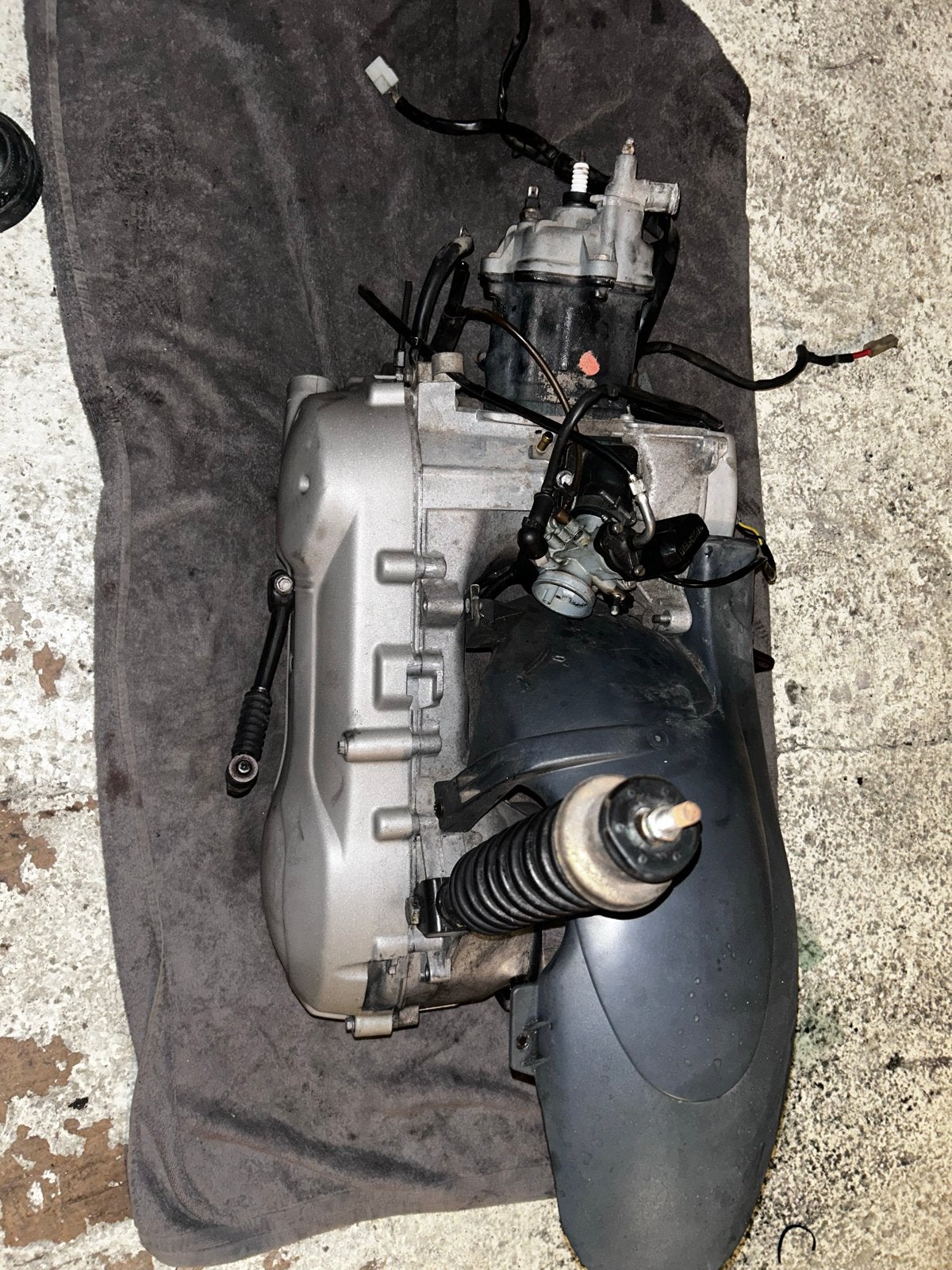 Gilera Runner M07 125cc Motorblok, Ophalen, Gebruikt, Blok, Overige merken