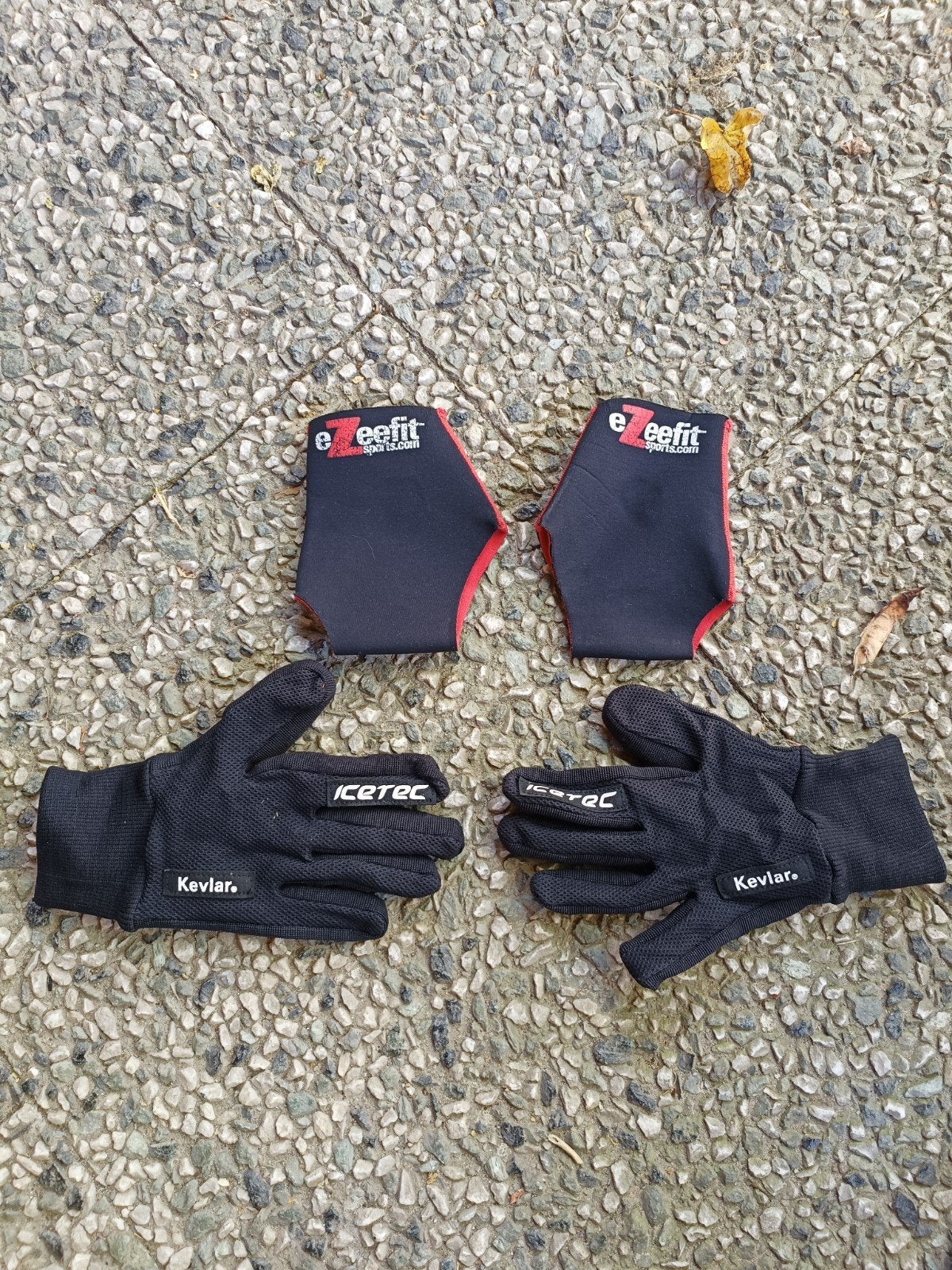 Shorttrack handschoenen enkelbeschermers, Ophalen of Verzenden, Gebruikt, Overige typen, Overige merken
