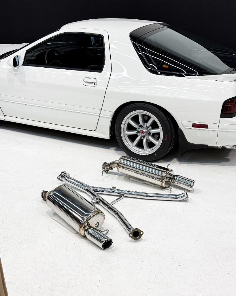 Racing Beat Power Pulse catback uitlaatsysteem - Rx7 Rx-7 FC, Ophalen of Verzenden
