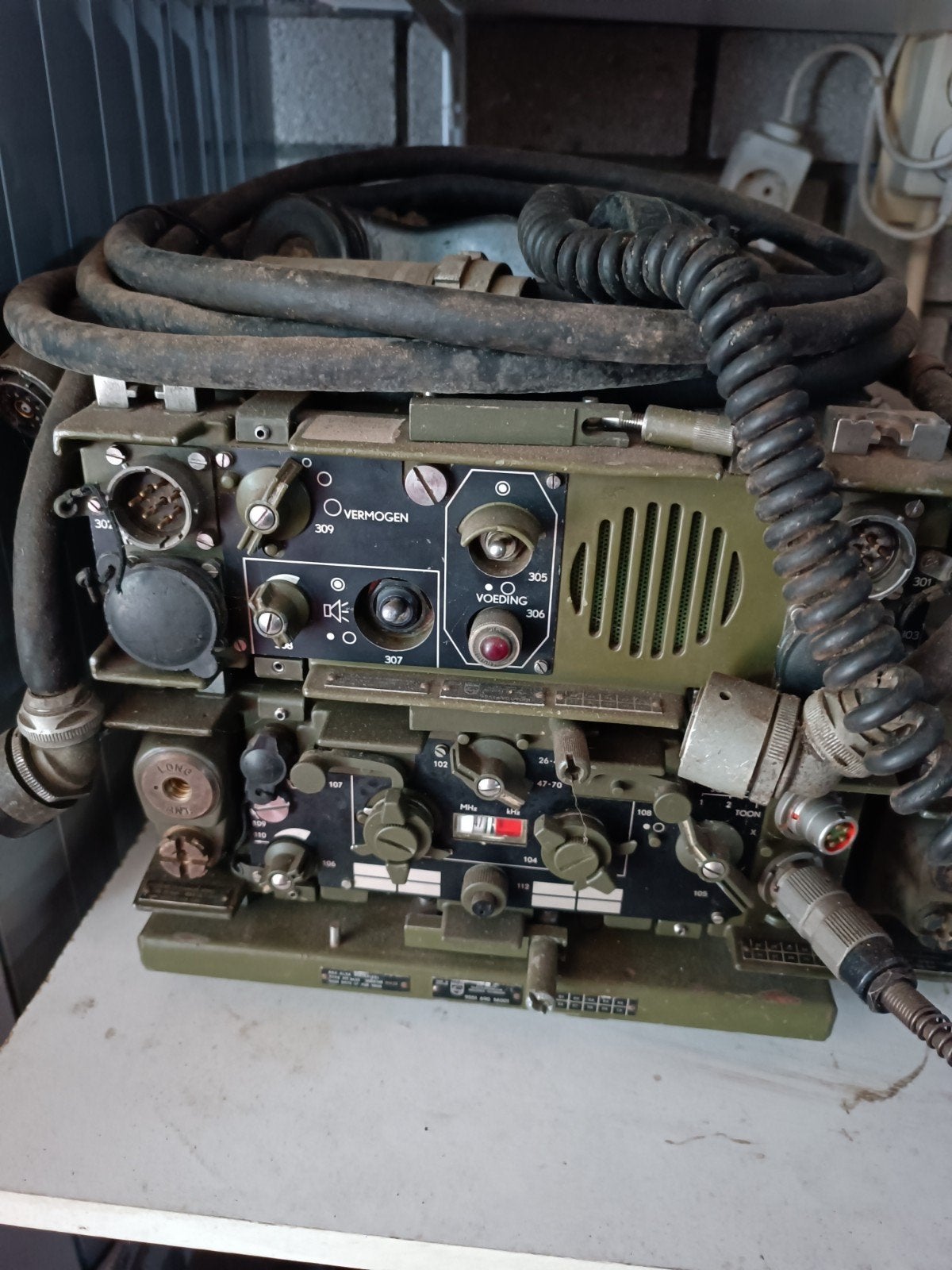 RT3600 met alle modules, Ophalen, Landmacht